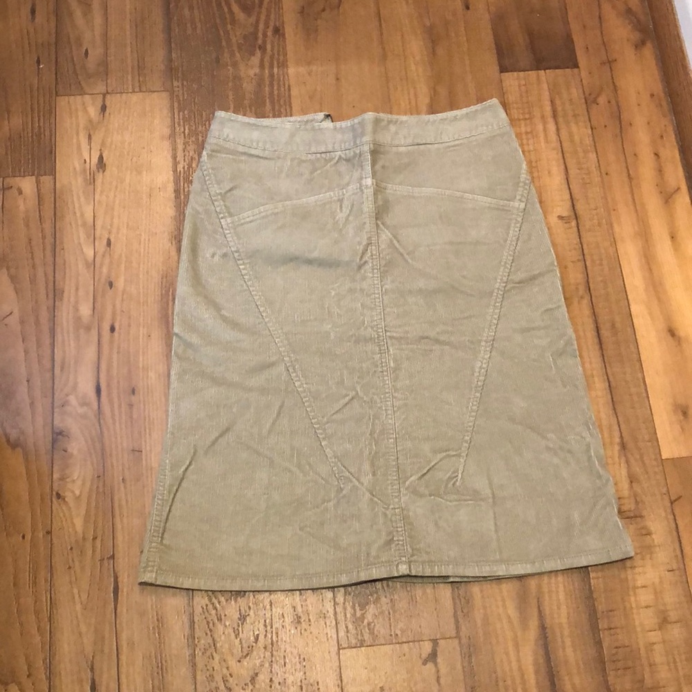 Corduroy skirt 99% cotton 1% spandex